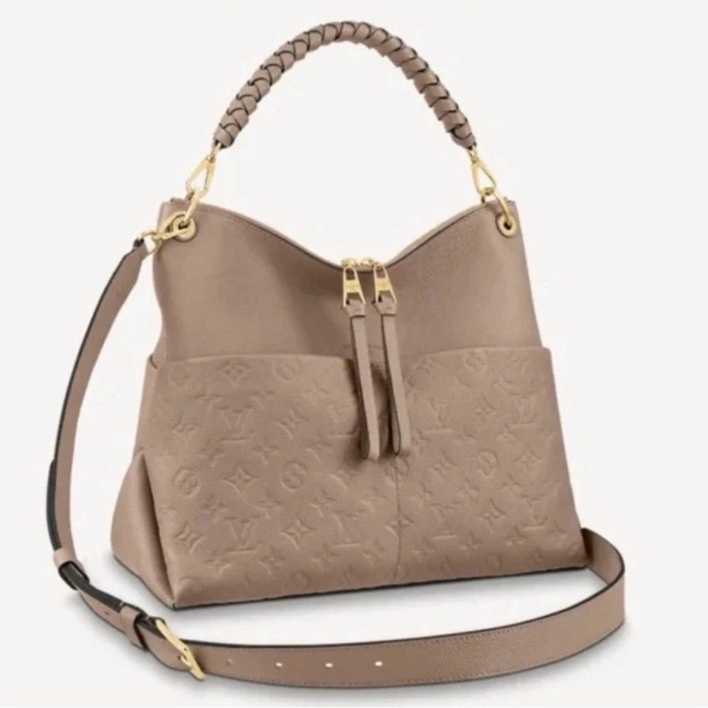 Louis Vuitton Beige Monogram Shoulder Bag - Picture 10 of 11